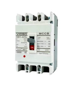 Disjuntor Caixa Moldada Tripolar 225a 3 Polos 50ka VD1-225L - VIDSO