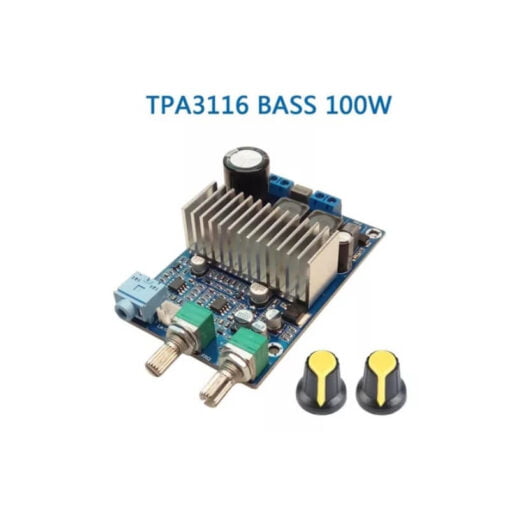Placa Amplificador Digital Subwoofer C Ajuste Crossover - 100w - Image 3