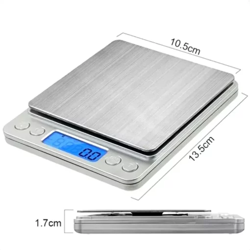 Balança Digital para Cozinha, 2 Kg, 0,1g, alta precisão - Image 3