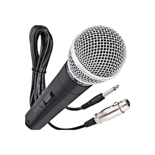 Microfone Dinâmico Profissional Com Fio Kp-M0014 - Knup